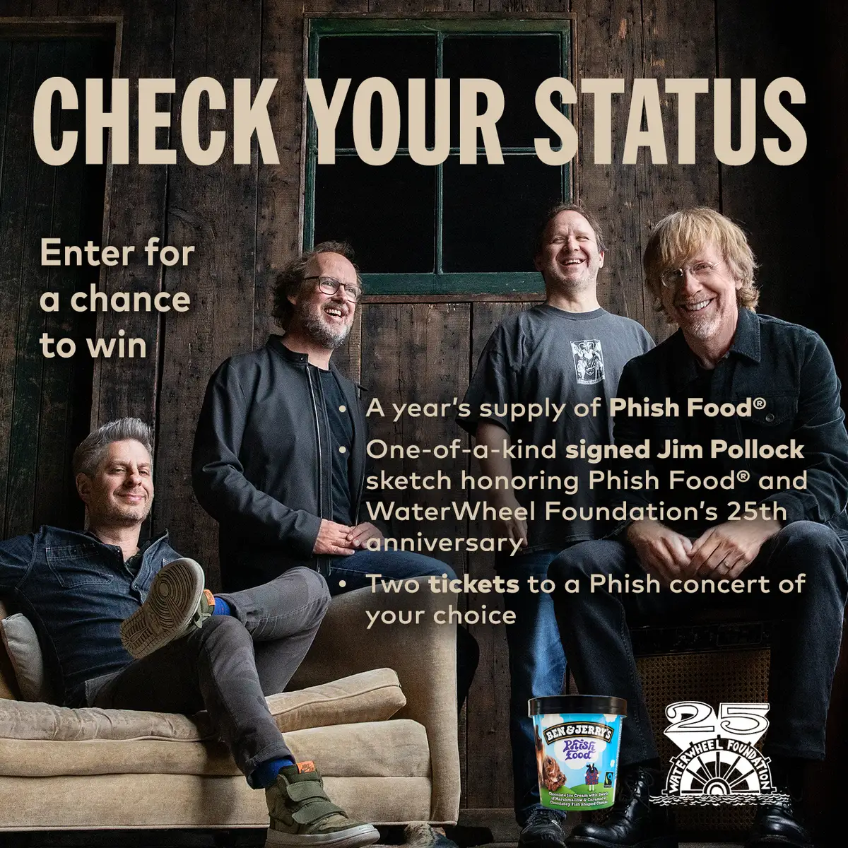 Phish x Ben & Jerry's 