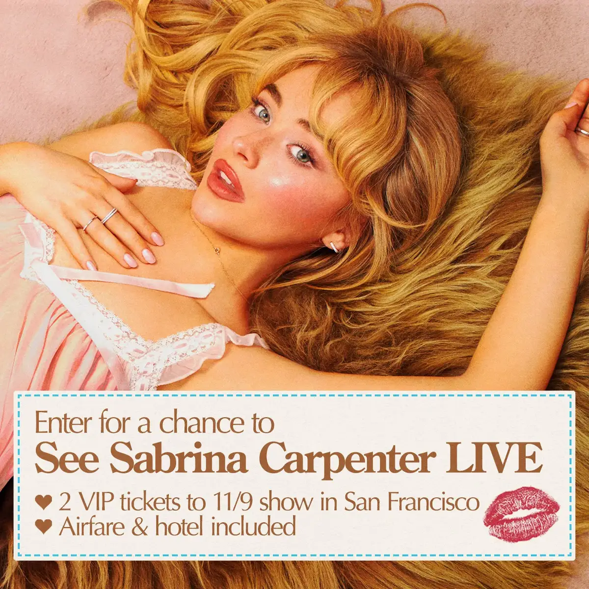 Sabrina Carpenter in San Francisco